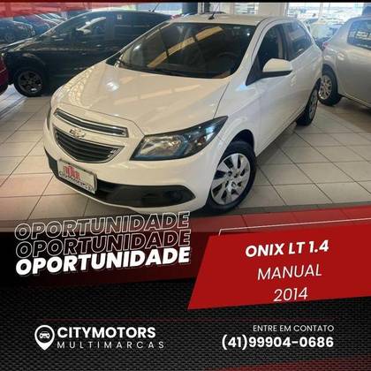 CHEVROLET ONIX 1.4 MPFI LT 8V FLEX 4P MANUAL CHEVROLET ONIX 1.4 MPFI LT 8V FLEX 4P MANUAL